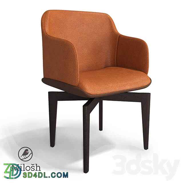 om CHAIR MILOSH TENDENCE 701050 3D Models