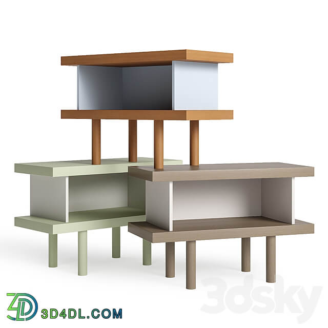 OMTM 12 Sideboard Chest of drawer 3D Models