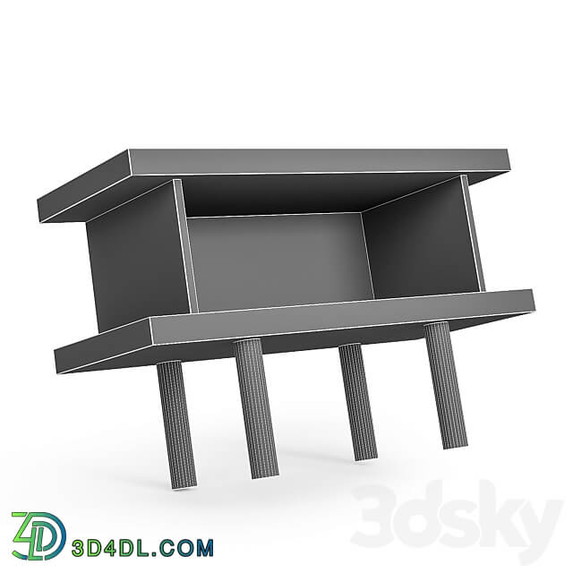 OMTM 12 Sideboard Chest of drawer 3D Models