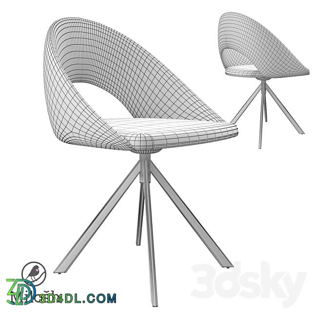 om CHAIR MILOSH TENDENCE 701047 3D Models