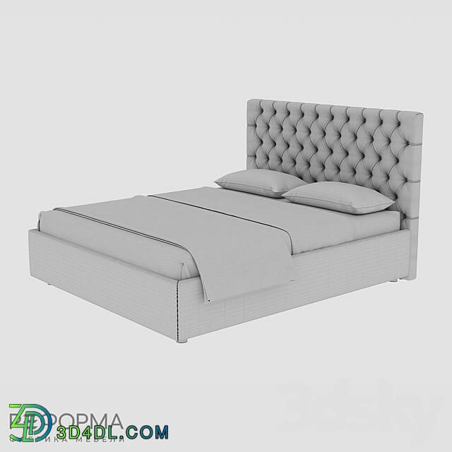 OM Soft Bed 1.4 Reforma Bed 3D Models