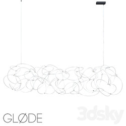 Cluster Cloud Chandelier by GLODE Pendant light 3D Models 