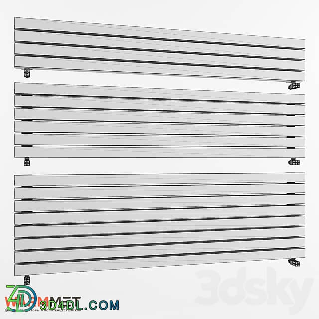 WARMMET Power 60 H design radiator 3D Models