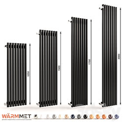 WARMMET Round V design radiator 3D Models 