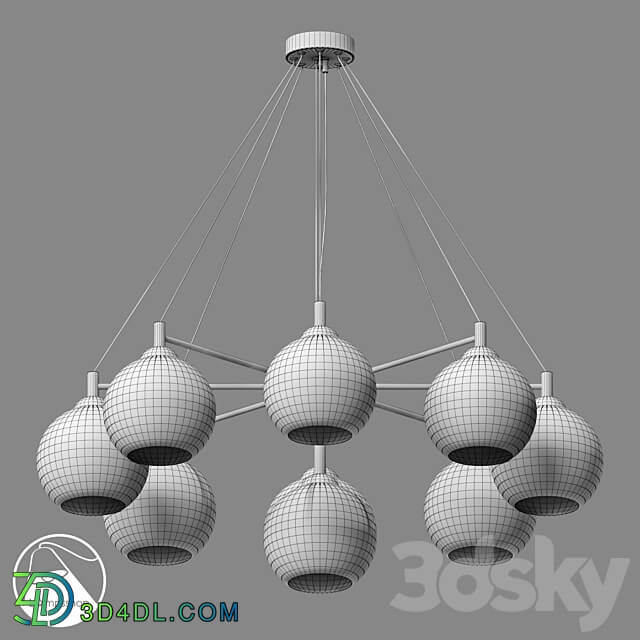 LampsShop.com L1281 Chandelier LIBERTAT Pendant light 3D Models