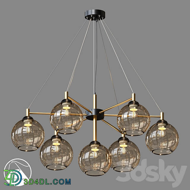 LampsShop.com L1281 Chandelier LIBERTAT Pendant light 3D Models