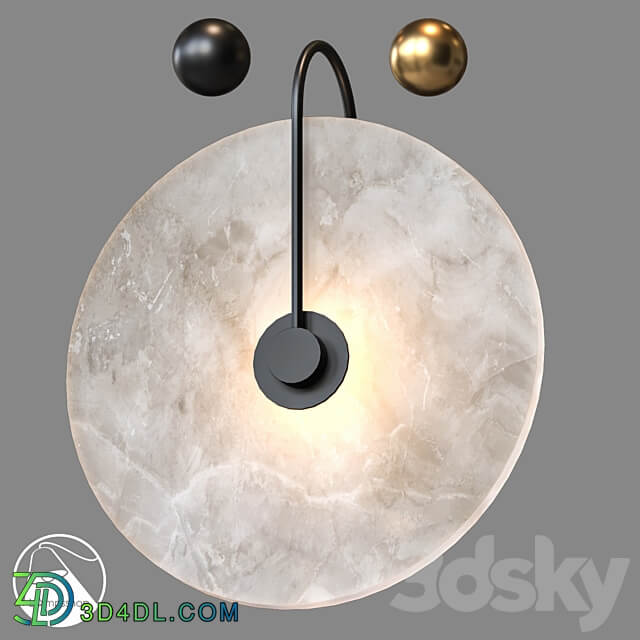 LampsShop.com B4273 Sconce Plato 3D Models