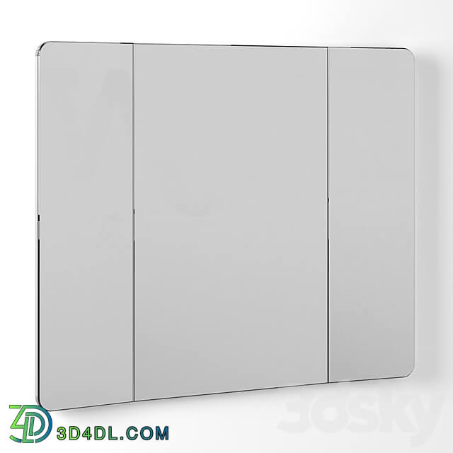 Rome Panel Mirror PDZ25 100 OM 3D Models