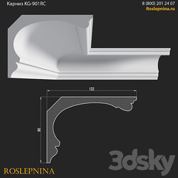 Cornice KG 901RC from RosLepnina 3D Models 