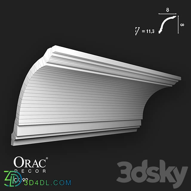 OM Molding Orac Decor CX 199 3D Models
