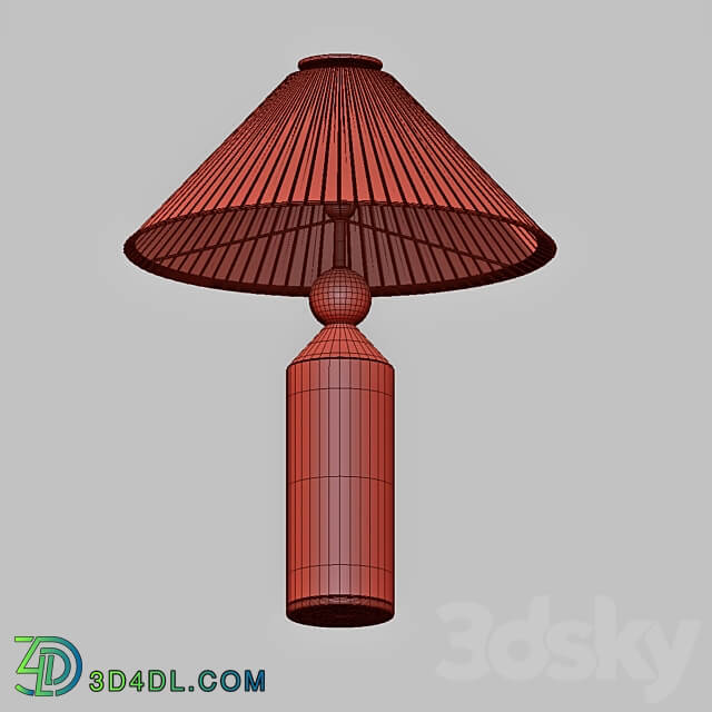 OM Black Tie Nadine Lamp 3D Models