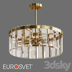 OM Ceiling chandelier Smart home Bogates 357 5 and 358 5 Smart Eclipse Pendant light 3D Models 