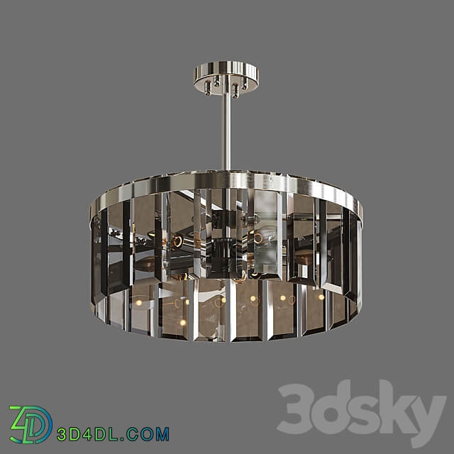 OM Ceiling chandelier Smart home Bogates 357 5 and 358 5 Smart Eclipse Pendant light 3D Models