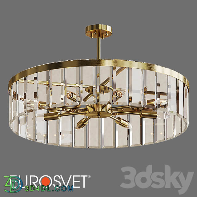 OM Ceiling chandelier Smart home Bogates 357 8 and 358 8 Smart Eclipse Ceiling lamp 3D Models