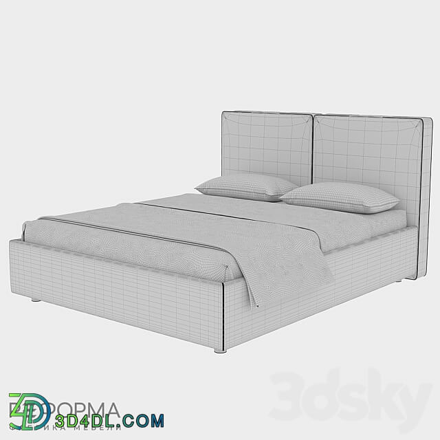 OM Soft Bed 5.4 Reforma Bed 3D Models