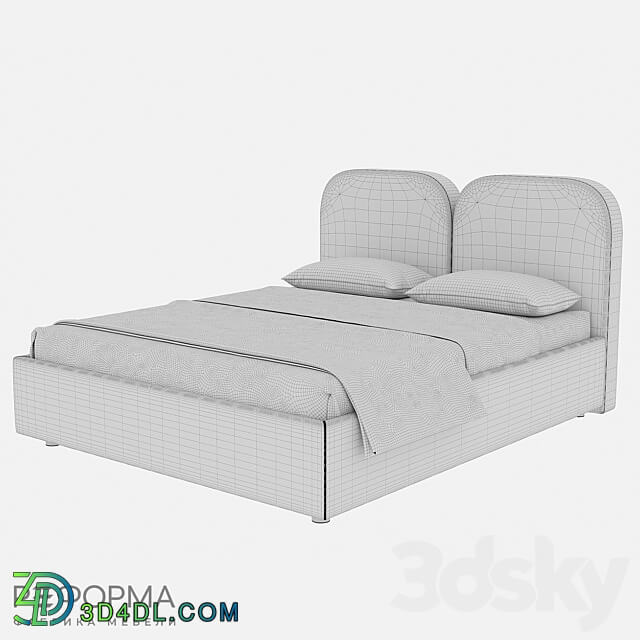OM Soft Bed 6.2 Reforma Bed 3D Models