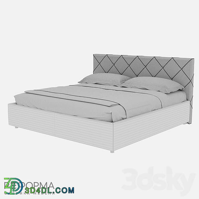 OM Soft Bed 6.7 Reforma Bed 3D Models