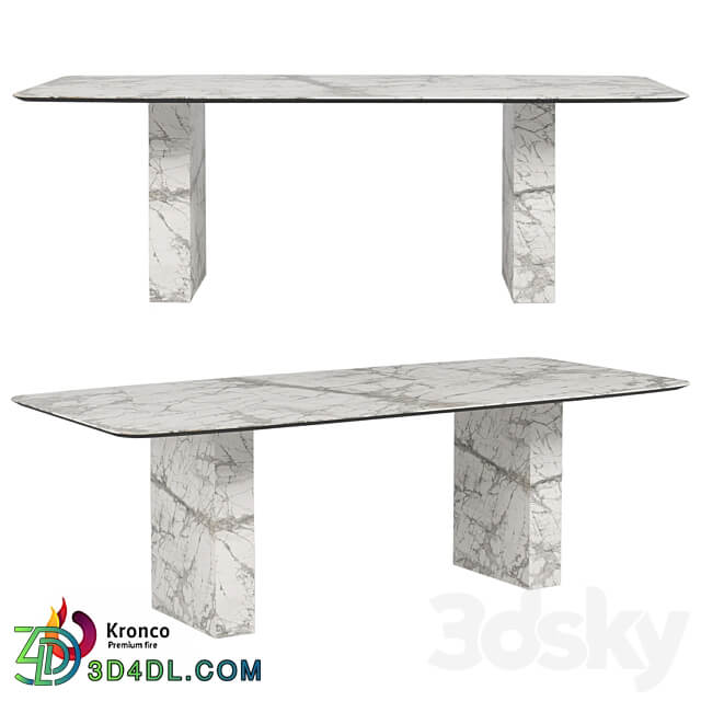 Dining table Kronco Classic 3D Models