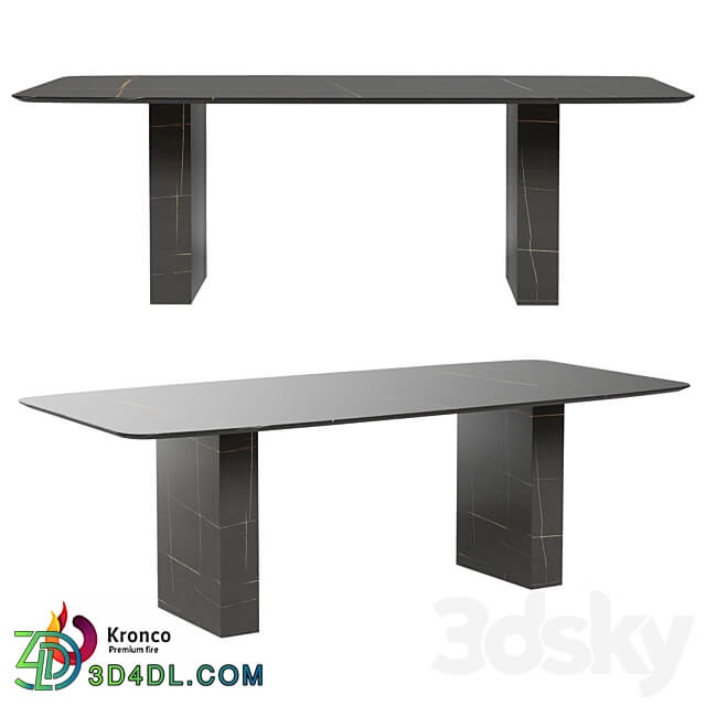 Dining table Kronco Classic 3D Models