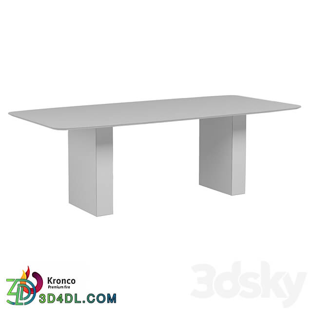 Dining table Kronco Classic 3D Models