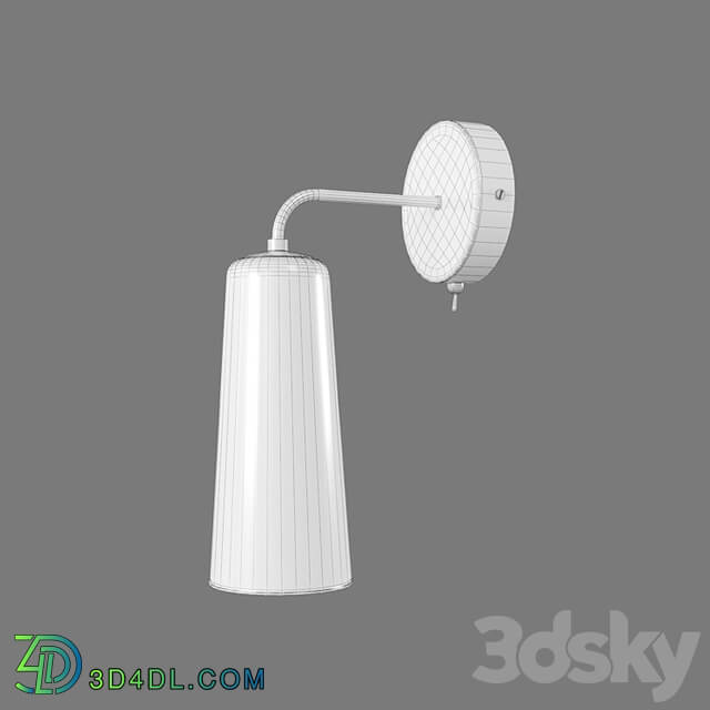 OM Sconce with glass shade Eurosvet 70137/1 Omber