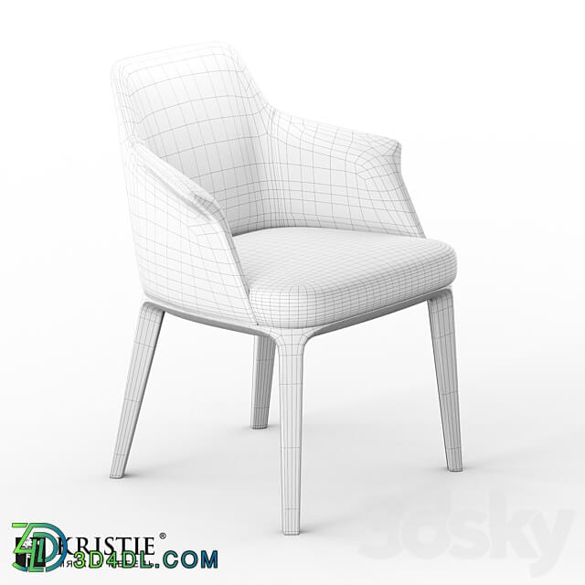 OM chair KRISTIE mebel SEATTLE 11 3D Models