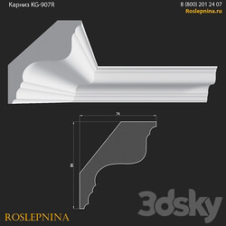 Cornice KG 907R from RosLepnina 3D Models 