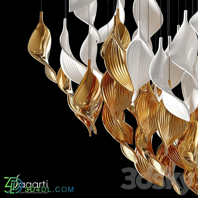 ES.IN.WAVE.200 80 127 Pendant light 3D Models