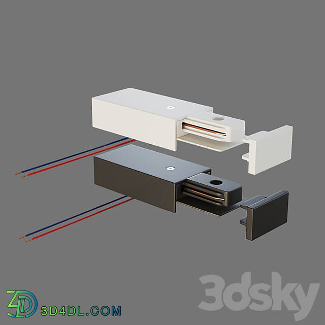 OM Overhead single phase busbar trunking Elektrostandard TRACK RAIL SURFACE Ceiling lamp 3D Models