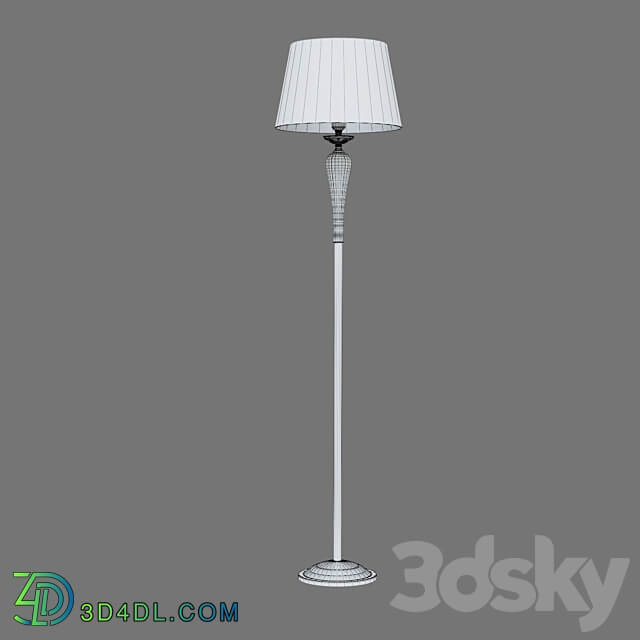 OM Floor lamp with lampshade Bogates 01105 1 Olenna 3D Models