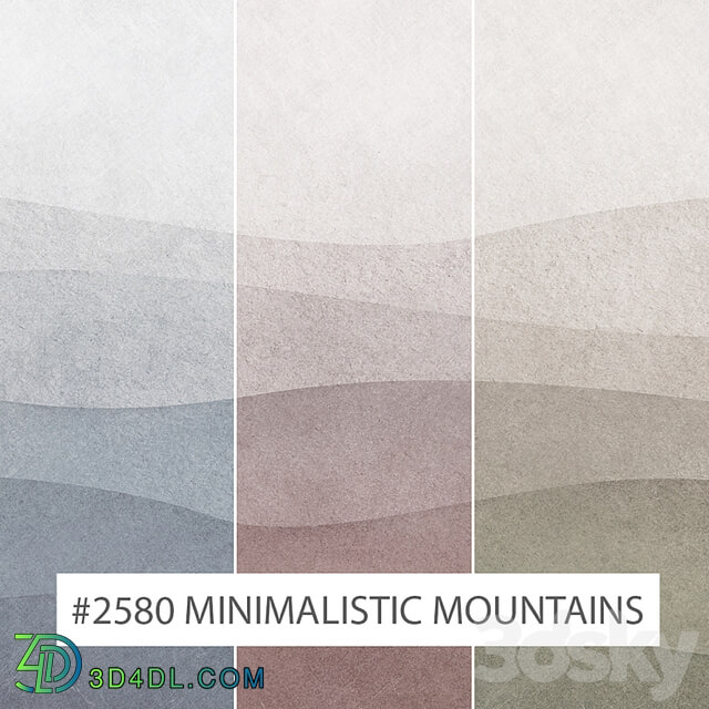 Creativille | wallpapers | 2580 Minimalistic Mountains