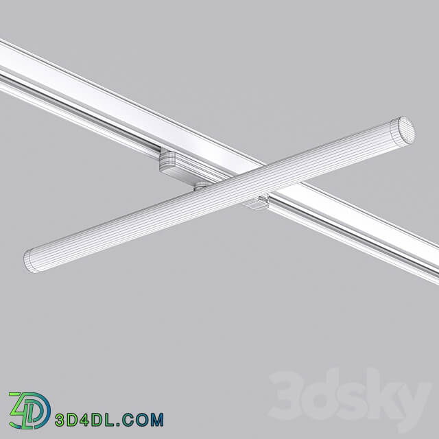 OM Luminaire MAG ORIENT TUBE TURN L600 20W Ceiling lamp 3D Models