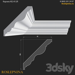 Cornice KG 912R from RosLepnina 3D Models 