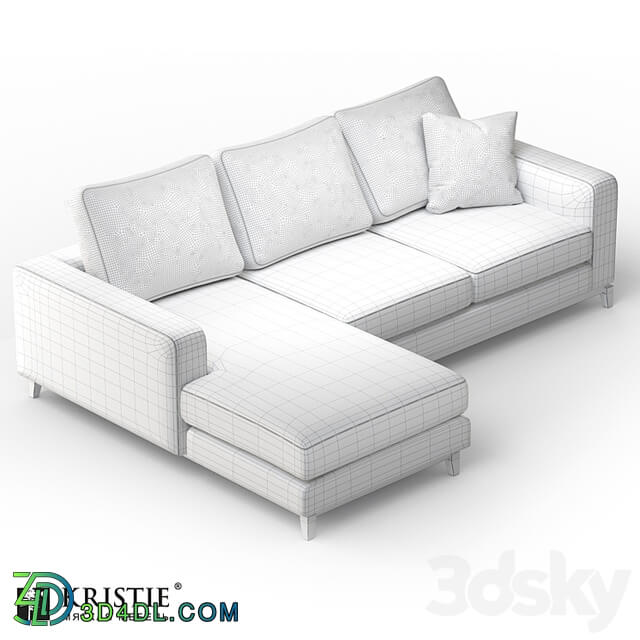 OM sofa KRISTIE mebel Alford with ottoman
