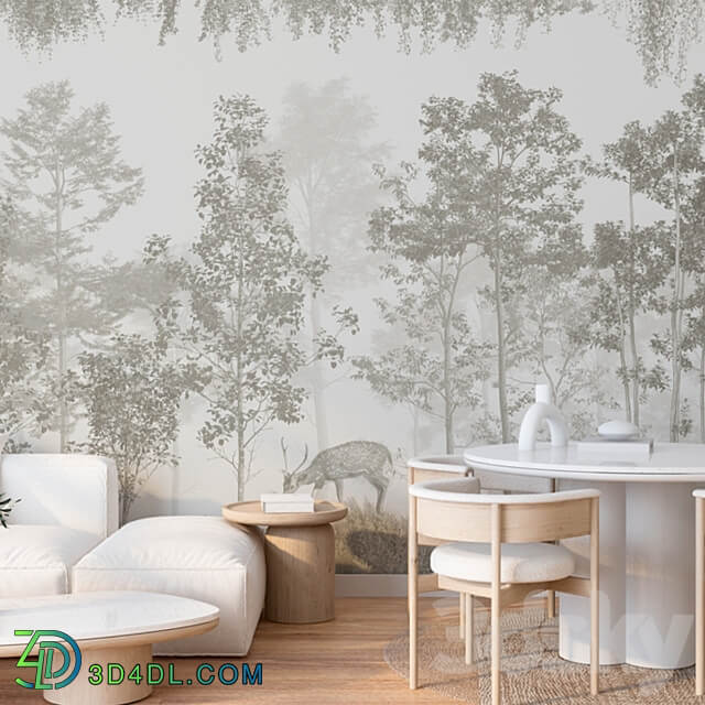 ArtFresco Wallpaper Designer seamless wallpaper Art. Fo 100 Fo 101OM 3D Models