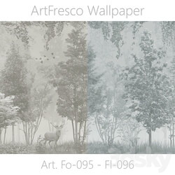 ArtFresco Wallpaper Designer seamless wallpaper Art. Fo 095 Fo 096 OM 3D Models 