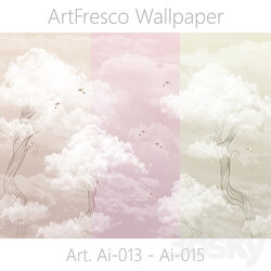 ArtFresco Wallpaper Designer seamless wallpaper Art. AI 013 AI 015 OM 3D Models 