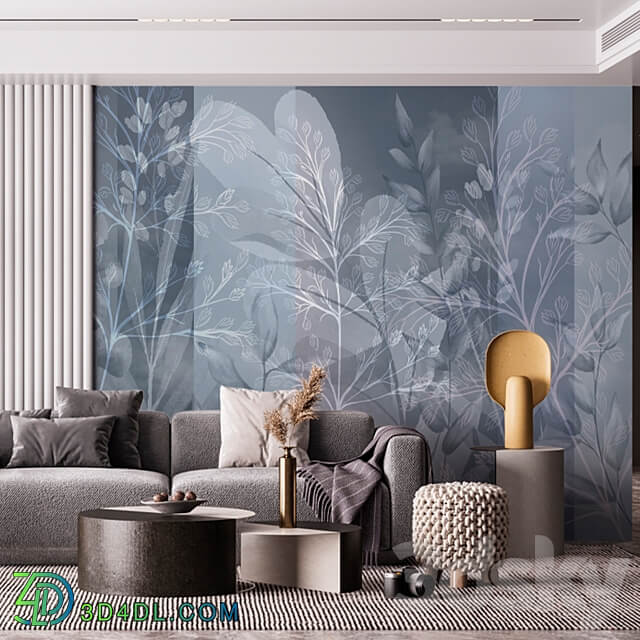 ArtFresco Wallpaper Designer seamless wallpaper Art. AI 012OM 3D Models