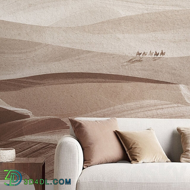 Creativille wallpapers 5220 Desert Hills 3D Models