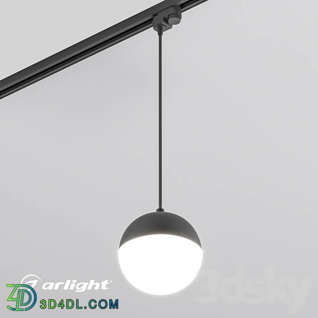 OM Luminaire LGD EMISFERO TRACK HANG 2TR R150 11W Pendant light 3D Models