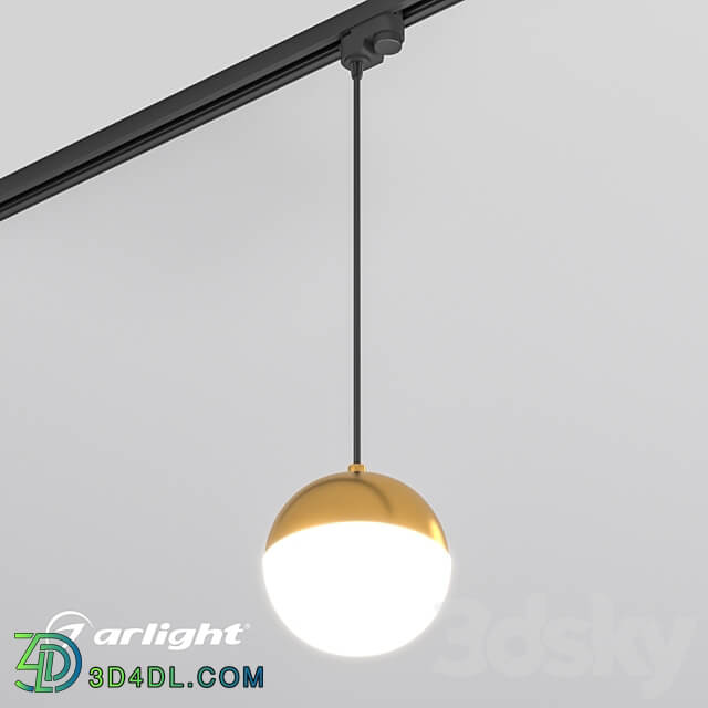 OM Luminaire LGD EMISFERO TRACK HANG 2TR R150 11W Pendant light 3D Models