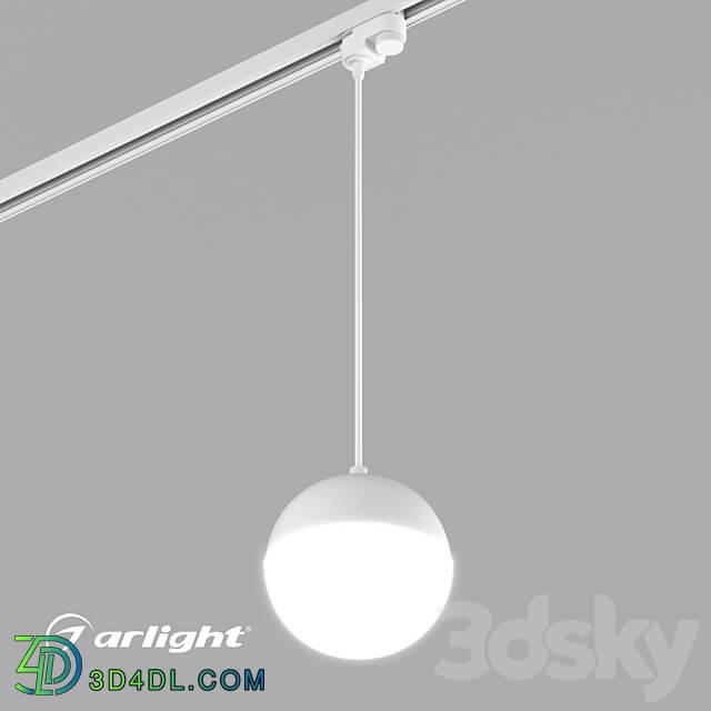 OM Luminaire LGD EMISFERO TRACK HANG 2TR R150 11W Pendant light 3D Models