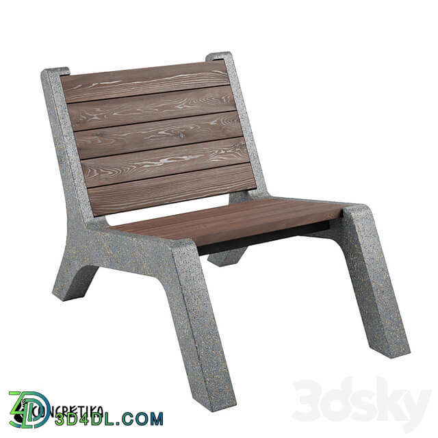 Outdoor chair concretika C lounge Free