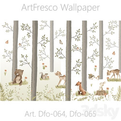 ArtFresco Wallpaper Designer seamless wallpaper Art. Dfo 064, Dfo 065OM 