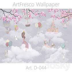 ArtFresco Wallpaper Designer seamless wallpaper Art. D 044OM 3D Models 