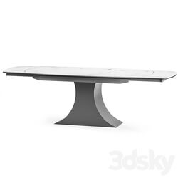 Palermo extendable table with ceramic top 3D Models 