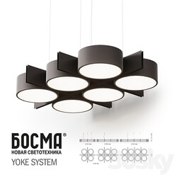 Yoke System Pendant light 3D Models 