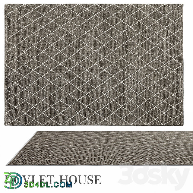 Carpet DOVLET HOUSE art 13055 3D Models