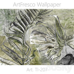 ArtFresco Wallpaper Designer seamless wallpaper Art. TL 207OM 3D Models 