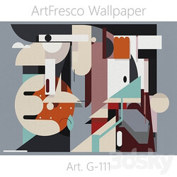 ArtFresco Wallpaper Designer seamless wallpaper Art. G 111OM 3D Models 